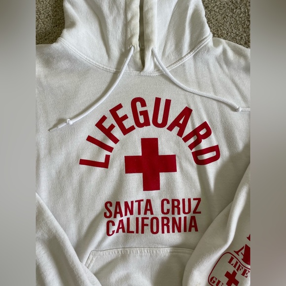 Santa Cruz Lifeguard Novelty Hoodie - Picture 2 of 6